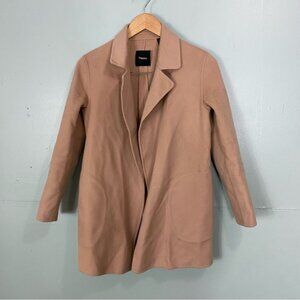 Theory Sileena Wool Coat Tan Camel XS